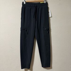 All In Motion Black Cargo Pants Sweatpants Mid Rise Joggers